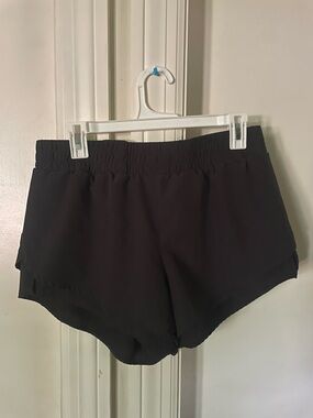 Fabletics Black Running Shorts